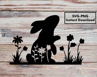 happy easter svg, png, Instant Download, easter svg for shirts, Bunnies, Cut file