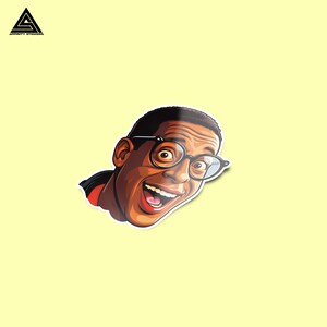 Sticker Vinyle Steve Urkel – Décalque Haute Qualité – Amovible Et Waterproof