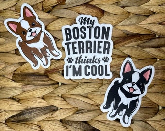 Boston Terrier Sticker Starter Pack