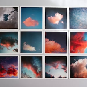 Wolkenfotopostkarten (12er-Set)
