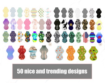 Chapstick Holder design Sublimation download, Lip balm holder keychain Bundle PNG, Commercial use.