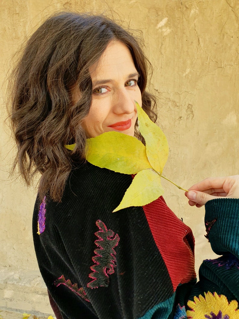 Luxury Handmade Coat, Suzane Coat, Woman Handcrafted Jacket, Velvet