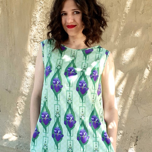Floral dress, patern of floral, disaighn dress, uzbek dress, shops hand crafted, womandress, summer dress, cotton dress