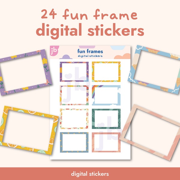 Cute Digital Frame Etsy