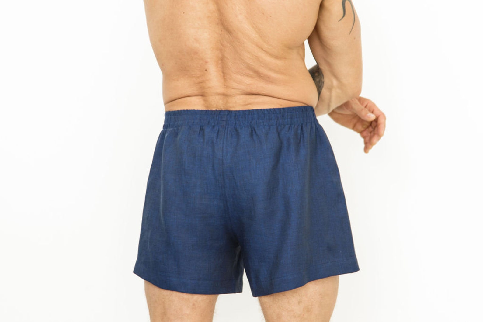 Mens linen underwear men's boxers comfortable mens Etsy