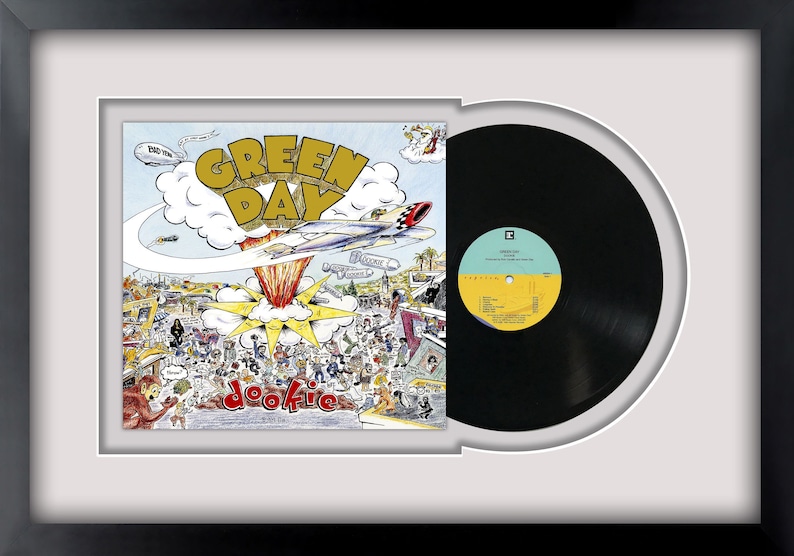 Green Day Dookie Album Vinyl LP Record Custom Framed and Etsy