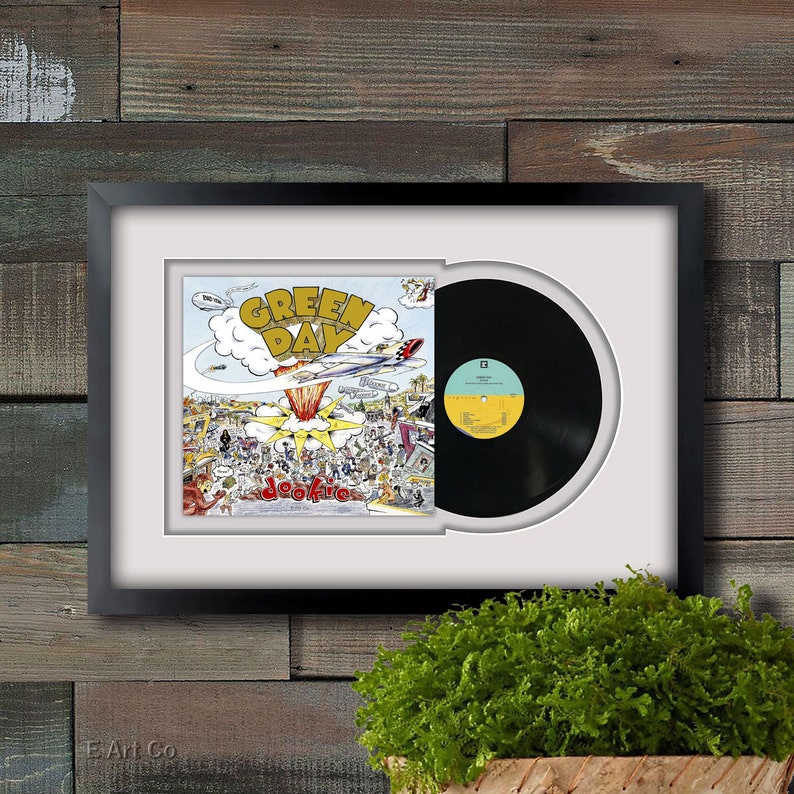 Green Day Dookie Album Vinyl LP Record Custom Framed and Etsy