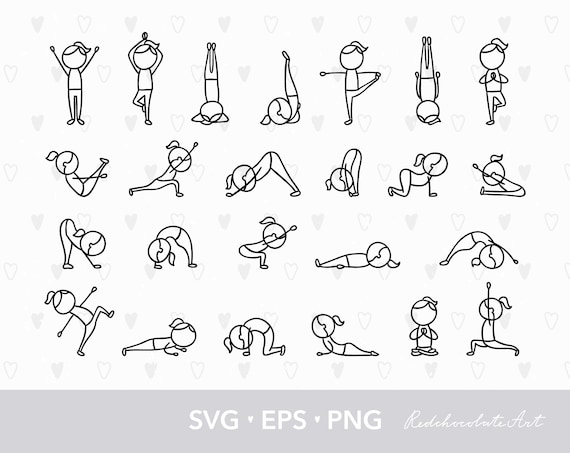 Yoga svg, Meditation svg, Yoga clipart, Yoga svg files for cricut, Yoga pose svg