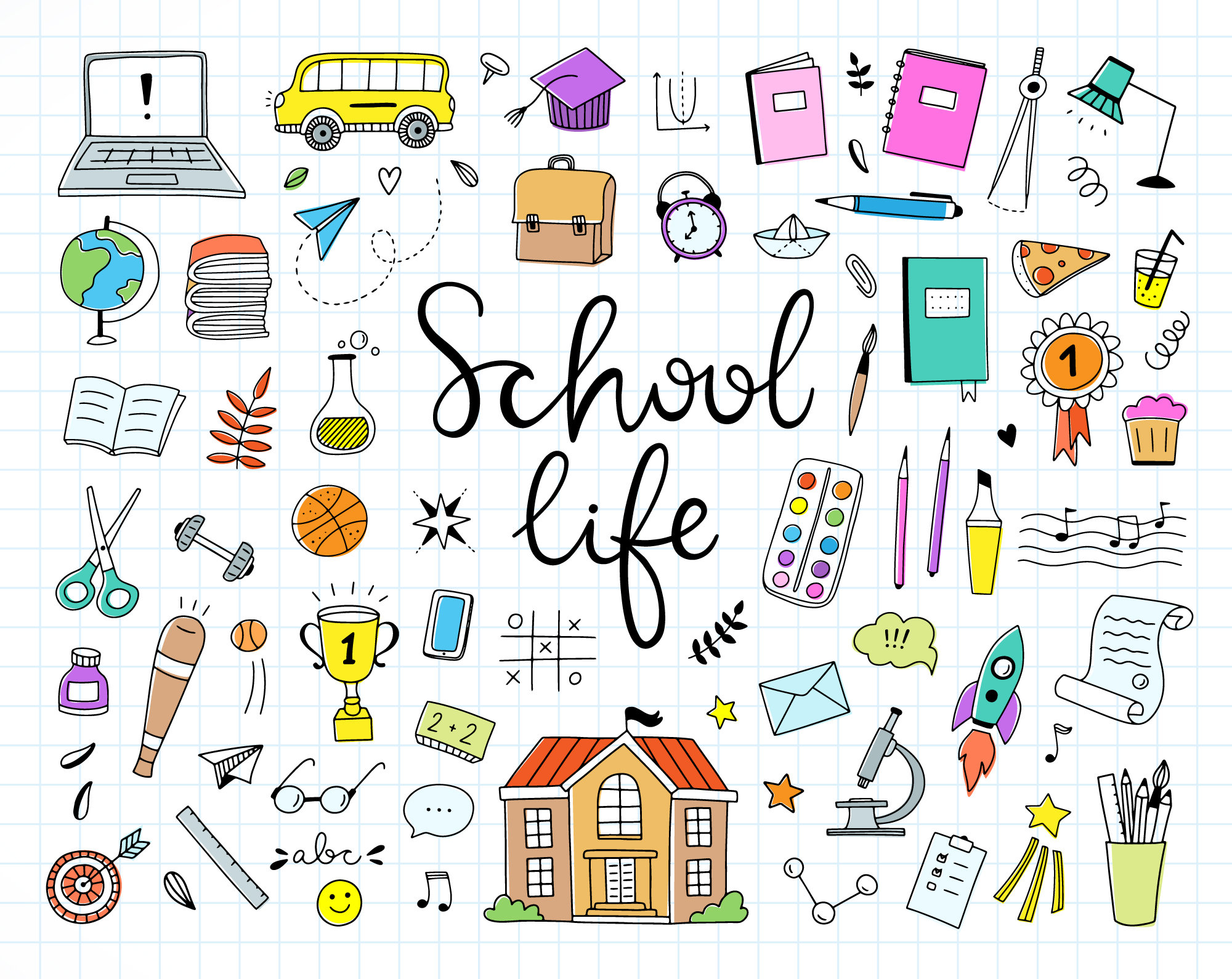 School Clipart Teacher Clipart Back to School Clipart - Etsy Ireland