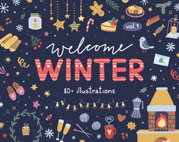Christmas graphics, Holiday clipart, Christmas doodles, Christmas clipart, Christmas png Digital clipart