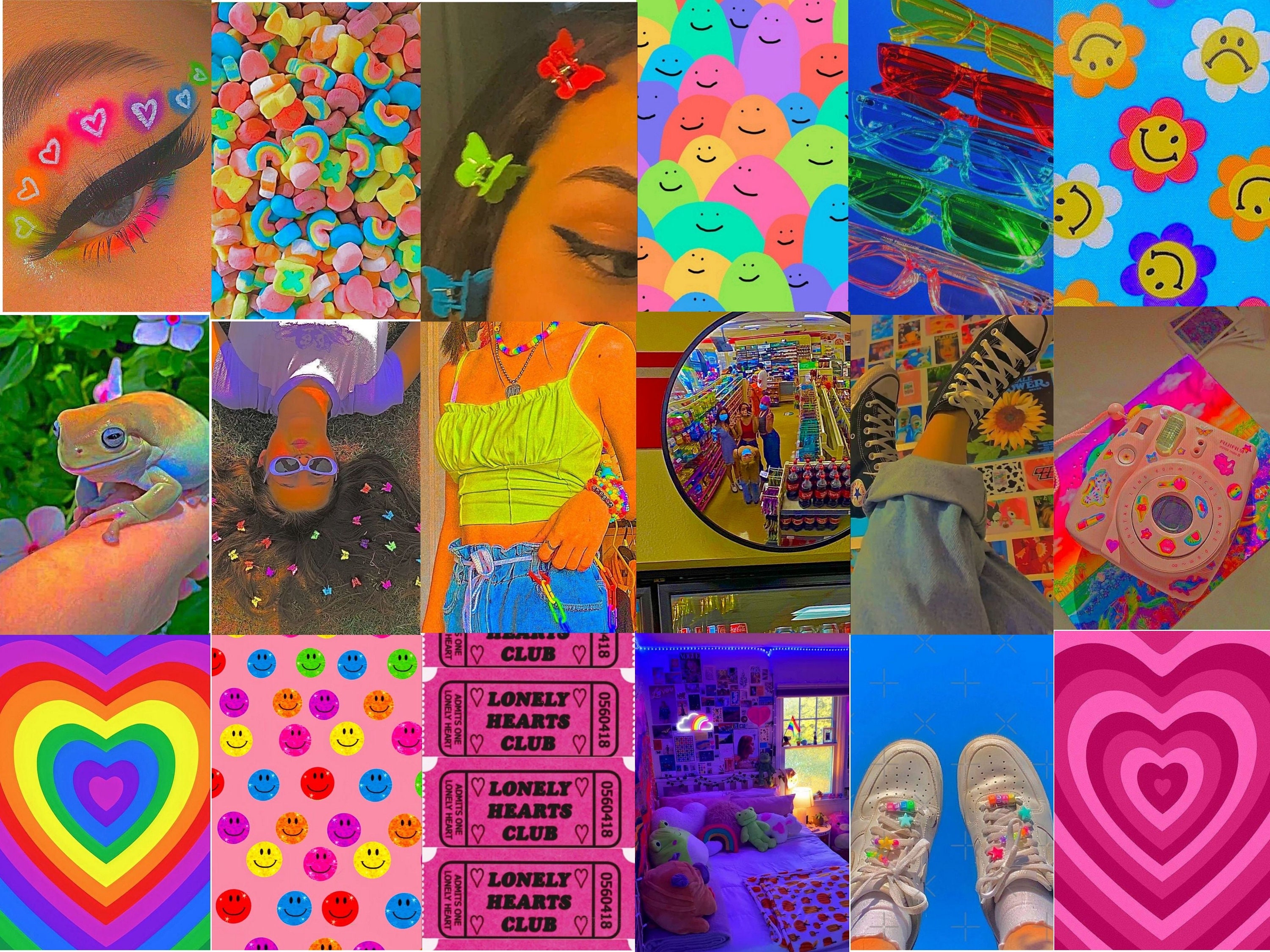 100 Indie Wall Collage Kit Indie Wall Collage Retro Wall Etsy