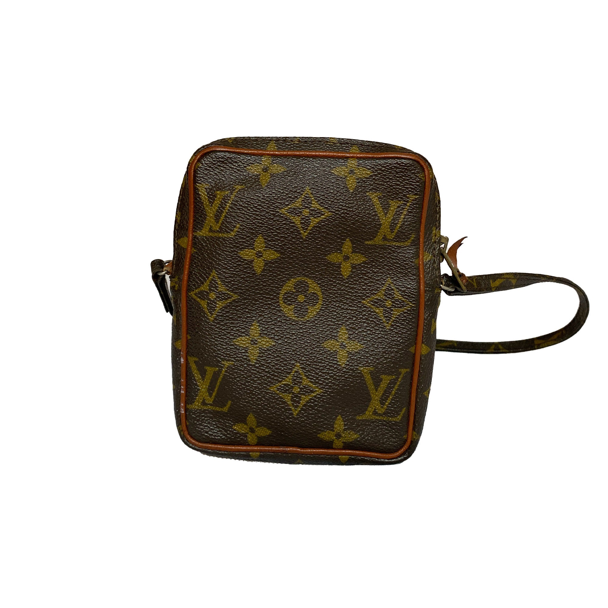 Louis Vuitton 1982 Pre-owned Monogram Mini Danube Shoulder Bag - Brown