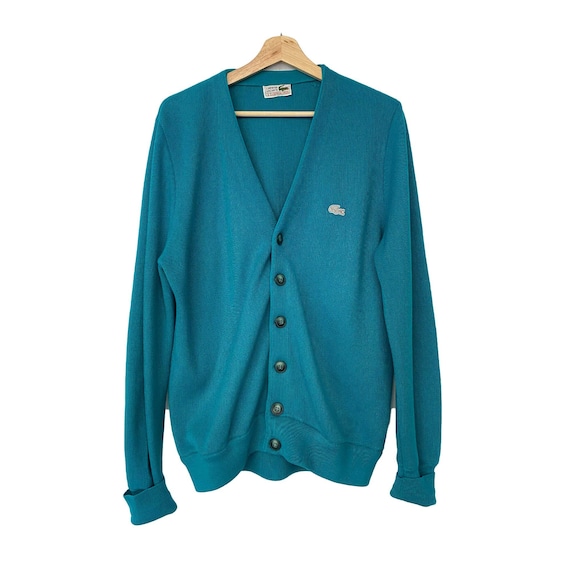 Turquoise Vintage Lacoste Cardigan for 