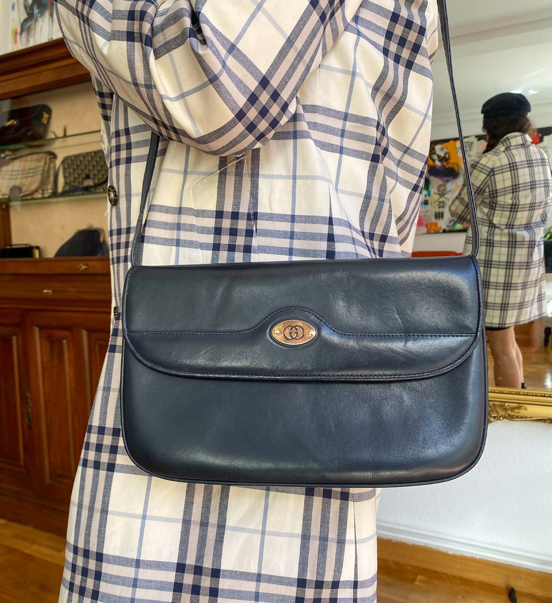 Vintage Gucci Bag Blue -  Australia