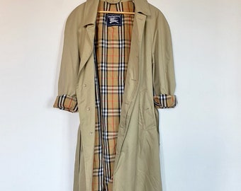 Vintage Burberry Camelhair Trench Coat XL – Freshmans Archive