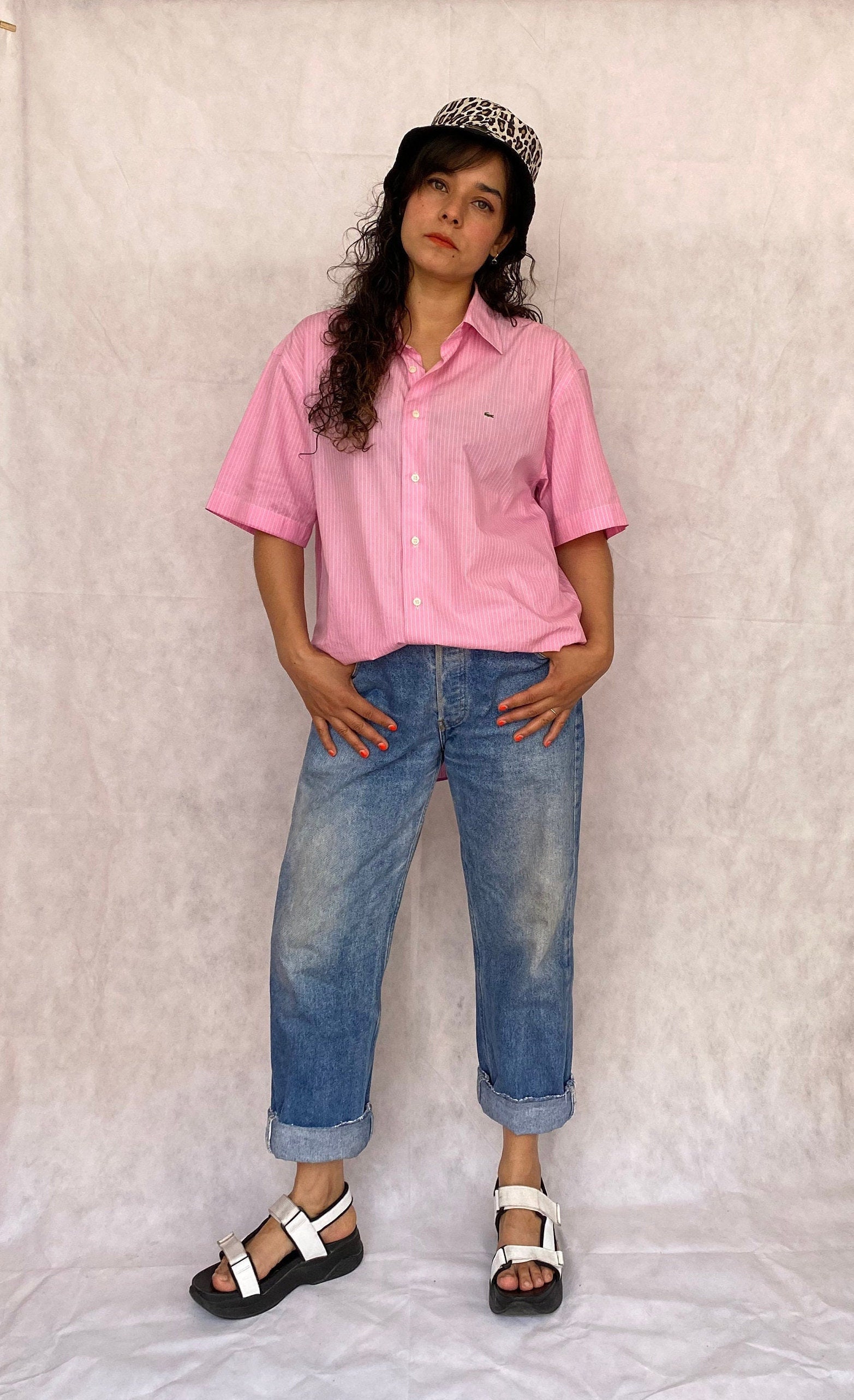 burberry pink shirt men