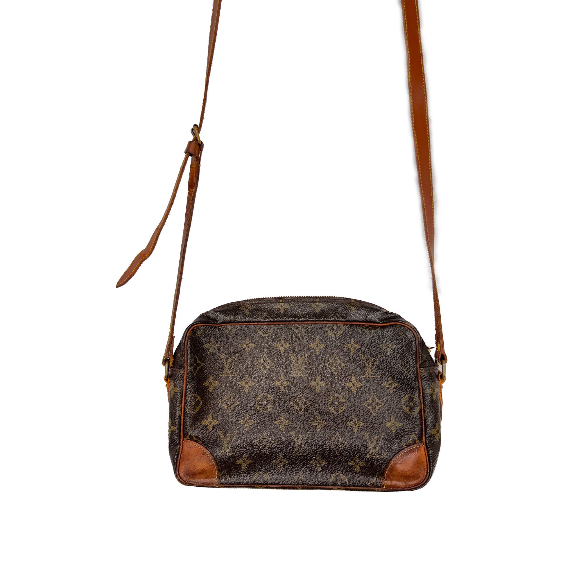 Louis Vuitton 2004 Pre-owned Monogram Trompe L'oeil Trocadero Shoulder Bag - Brown