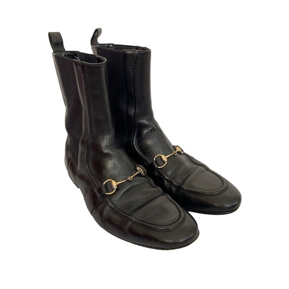 Vintage Gucci Horsebit Chelsea Boots 