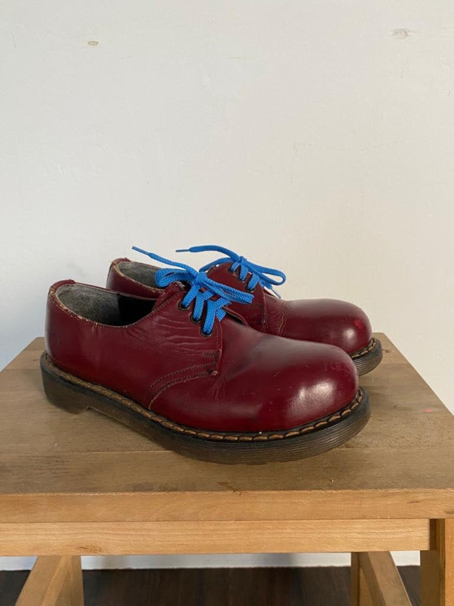 Vintage Dr. Martens Red Shoes for Women Made in England With Etsy