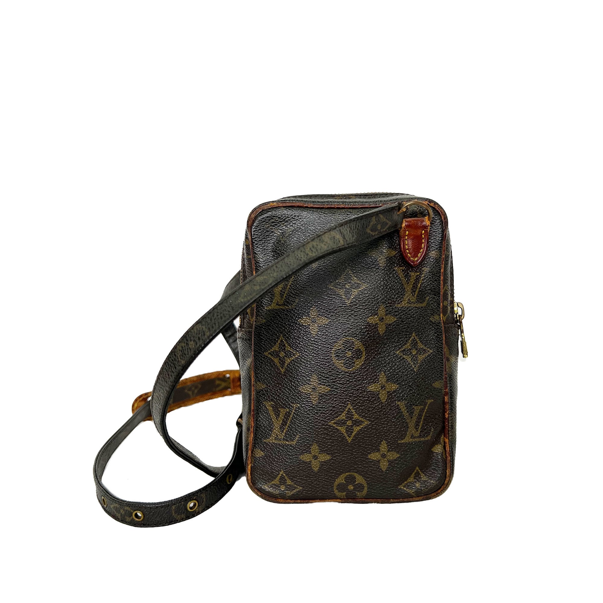 Louis Vuitton Pre-Owned Brown Monogram Danube 21 Canvas Crossbody Bag, Best Price and Reviews