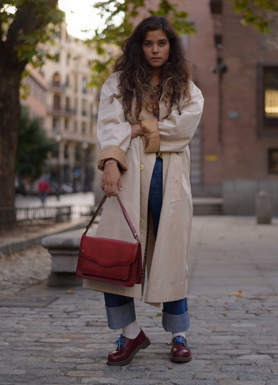 Burberry vintage oversize unisex trench coat, beig