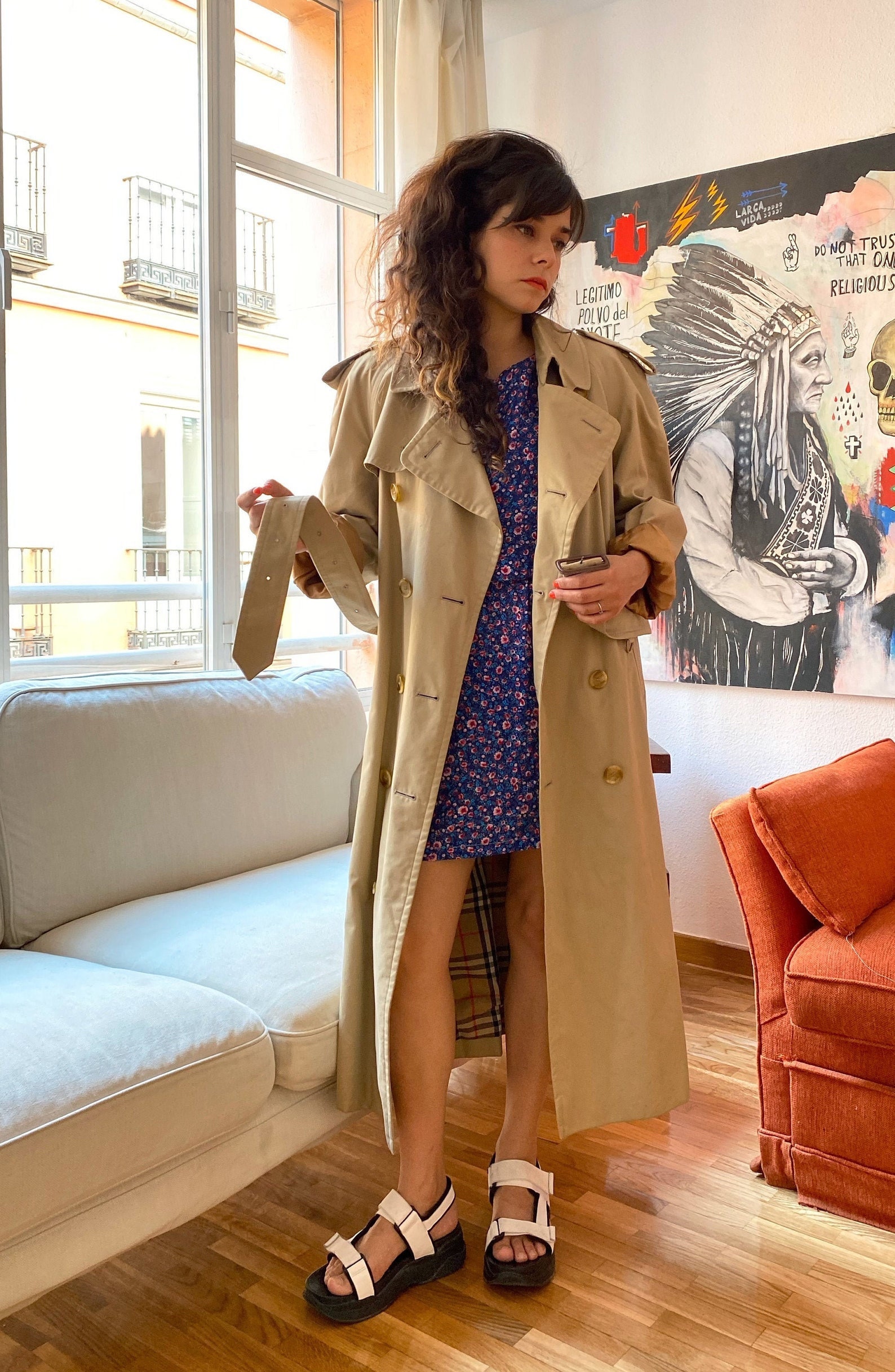 Burberry trench coat - Etsy Italia