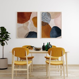 Abstract Wall Art Etsy