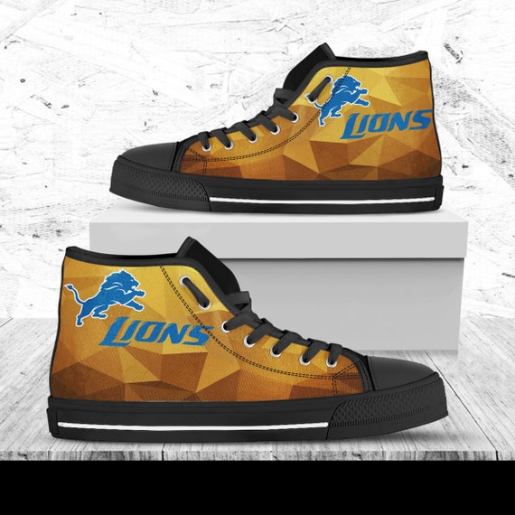 detroit lions custom shoes