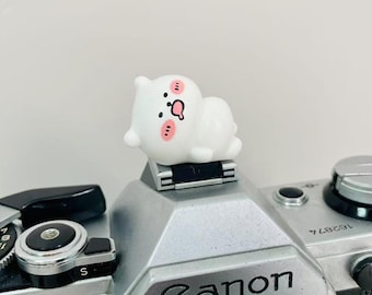 Lazy Bear Camera Hot Shoe Cover, Resin Decorative Photography Accessory