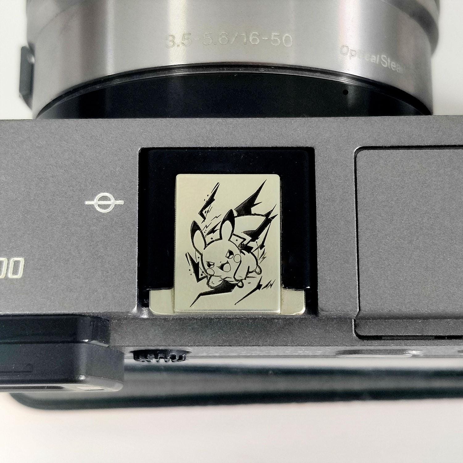 Custom Pikachu Bronze Hot Shoe Cover: Camera Accessory - Etsy