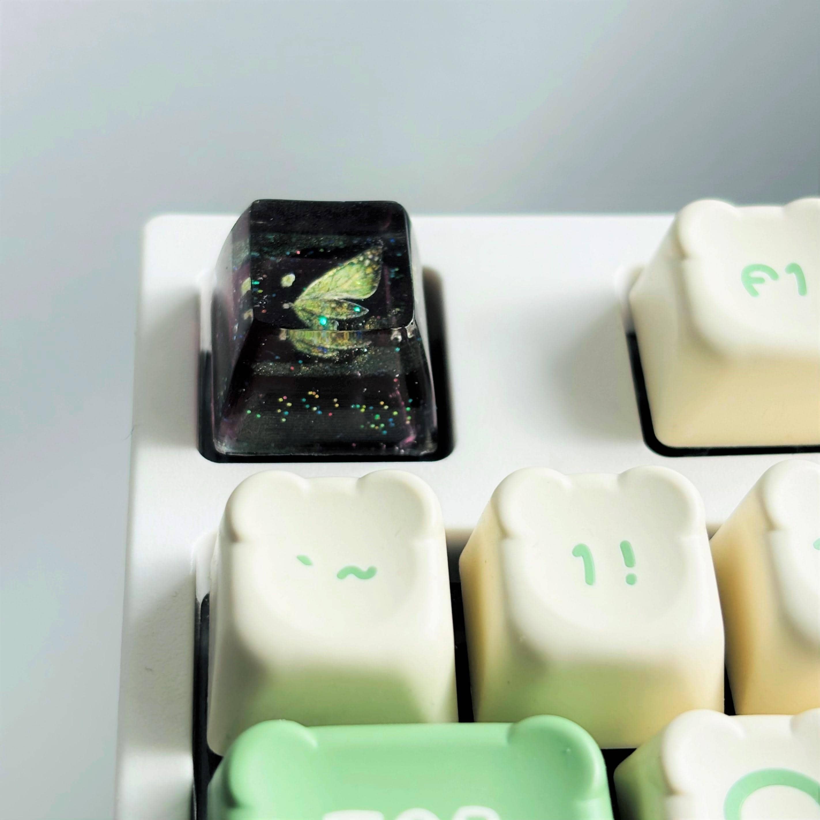 Starlight Butterfly Resin Keycap: Custom SA Profile Keyboard - Etsy