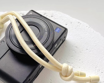 Macaron Colors Wrist Strap, Soft Adjustable Paracord Camera Straps