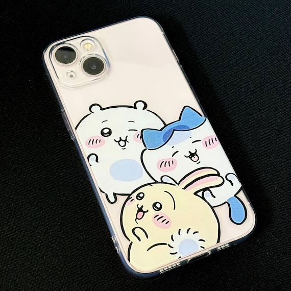 Chiikawa iPhone Case: Soft Silicone Usagi Phone Holder - iPhone 16
