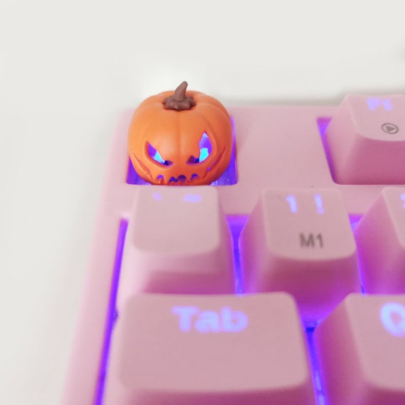 Halloween Pumpkin Mechanical Keyboard Cute Keycap Esc - Etsy