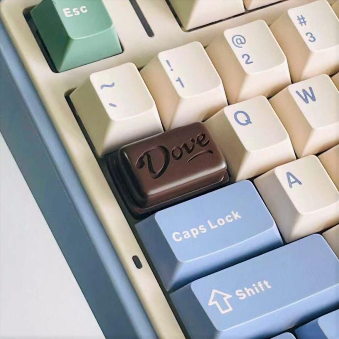 Custom Chocolate Keycap: Artisan Tab Keycap, Gift for Friends - Etsy