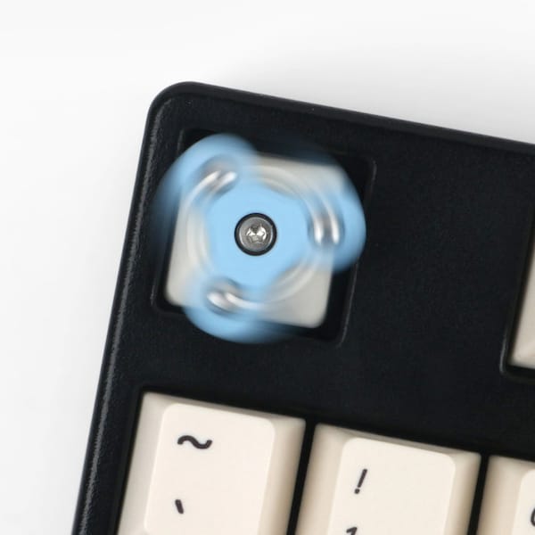 Keycaps Fidget spinner, Keycaps de liste arrière personnalisés, Keycaps spinner artisanaux pour clavier mécanique cerise, Cadeau d’anniversaire, Jouet Fidget