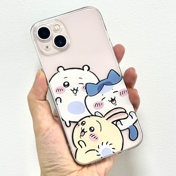 Chiikawa iPhone Case: Soft Silicone Usagi Phone Holder - iPhone 16