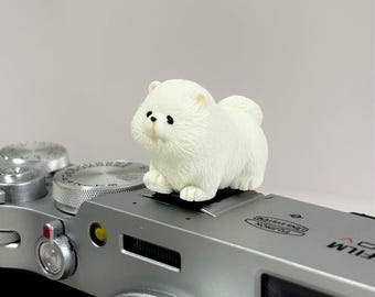 Kawaii Dog Camera hot shoe cover, Fuji/Leica/Nikon/Canon accessories, Photography lover gifts, Dog lover friend birthday gift