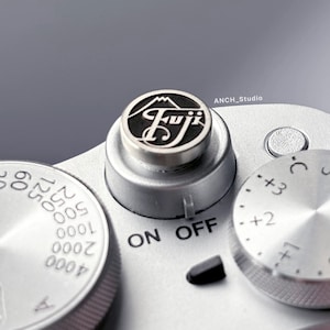 Fujifilm Camera Shutter Button, Custom Pure Brass Fuji Camera Accessories, Fuji Hot Shoes Cover, Creative Photographer Gifts