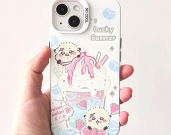 Chiikawa Lucky Summer iPhone 17 Pro Max Case: Soft Silicone iPhone