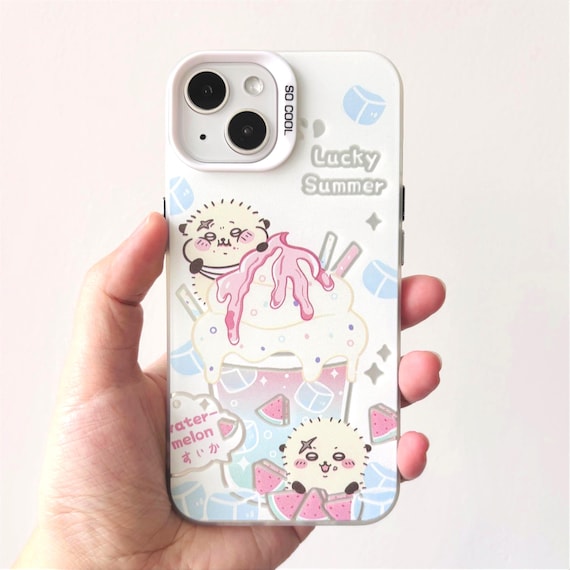 Chiikawa Lucky Summer iPhone 17 Pro Max Case: Soft Silicone iPhone