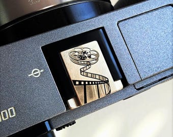 ソフトシャッターリリースメタルボタンRED対応 x NIKON df f3 fm2 fm2t