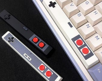 Famicom Artisan Keycap: Custom Vintage Style Gaming Space Keycap (6.25U)