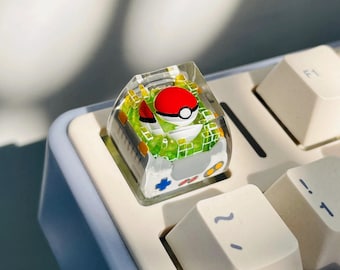 Capture Ball Keycap: Artisan Sphere Keycap, Custom SA Profile Mechanical Keyboard Set