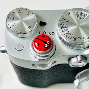 Custom Beetle Copper Camera shutter button, Fuji/Leica/Nikon/Canon accessories, photography lover gifts