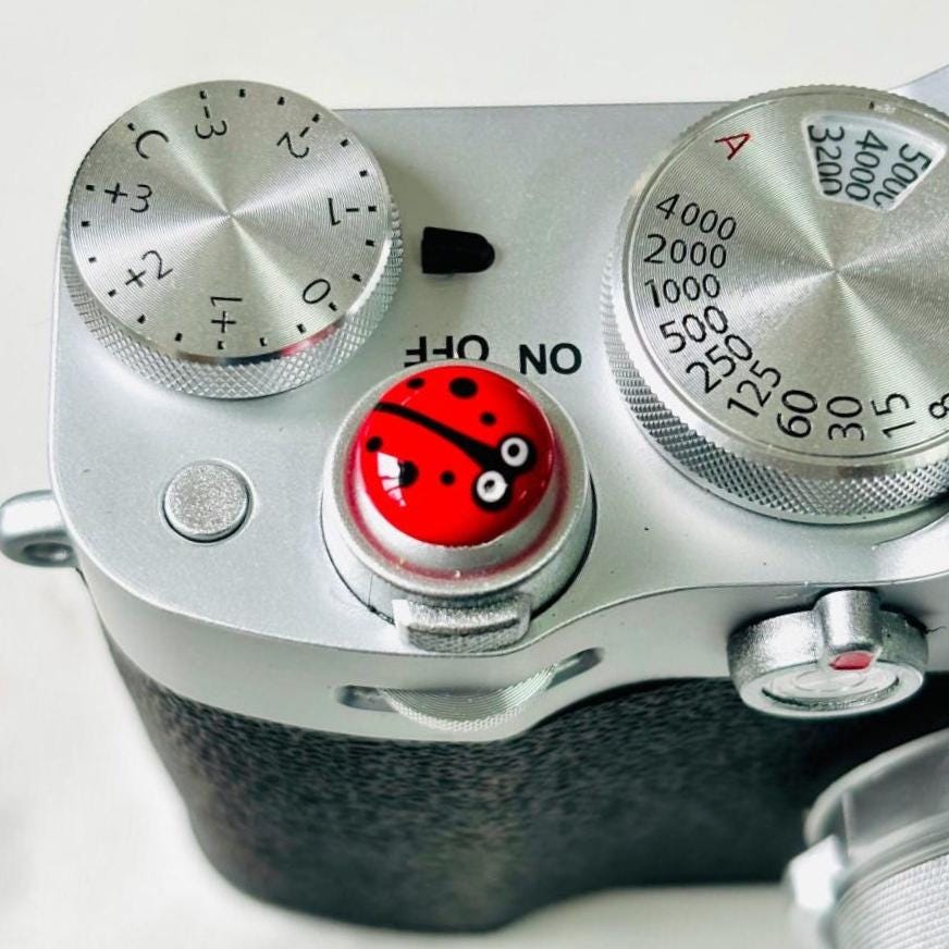 Custom Beetle Copper Camera Shutter Button, Fuji/leica/nikon/canon ...