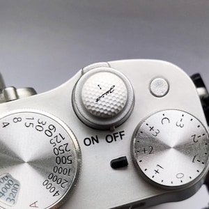 Custom Golf shutter button, Camera soft release button, Fuji/Leica/Nikon/Canon soft button, photography lover gifts, Camera accessories