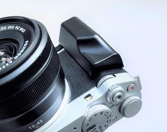 Ergonomic L-Shape Grip for Fujifilm X-M5:  Aerospace Aluminum Camera Grips