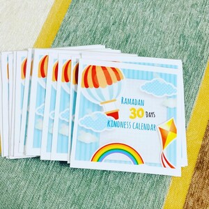 Ramadan 30 vriendelijke daden | Afdrukbare Ramadan-activiteiten voor kinderen | Leer de islam| Islamitische kinderactiviteit | Digitale bestanden