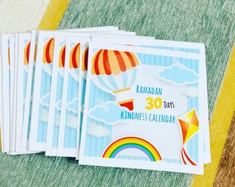 Ramadan Kindness Cards: Muslim Kids Activity (Digital Files)